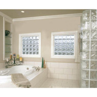 Clear Choice 40 In. W x 40 In. H x 3 In. D Nubio Glass Block Window