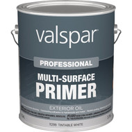 Valspar Professional Tintable White Oil-Based Multi-Surface Exterior Primer  1 Gal.