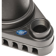 Superior Pump 1/3 HP Thermoplastic Submersible Sump Pump with Vertical Float Switch