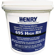 Henry 695 High RH Vinyl Floor Adhesive  1 Qt.