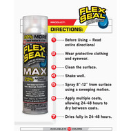 FLEX SEAL MAX 17 Oz. Spray Rubber Sealant  Clear