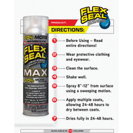 FLEX SEAL MAX 17 Oz. Spray Rubber Sealant  White