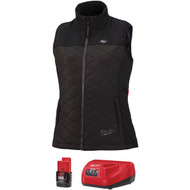 Milwaukee M12 Small Black Cordless Ladies Heated Axis Vest