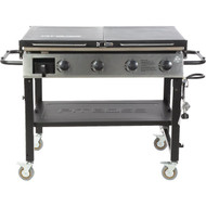 Pit Boss 4-Burner Black 62 000 BTU 749 Sq. In. Outdoor LP Gas Griddle
