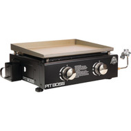 Pit Boss 2-Burner Black 18 000 BTU 289 Sq. In. Outdoor LP Gas Griddle