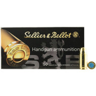 Sellier & Bellot 9mm Luger/9mm Para Subsonic 140 Grain FMJ Centerfire Ammunition Cartridges
