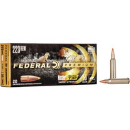 Federal Vital Shok .223 Rem 55 Grain Nosler BT Centerfire Ammunition Cartridges