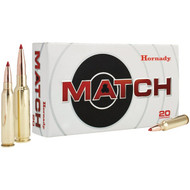 Hornady Match .223 Rem 73 Grain Centerfire Ammunition Cartridges