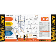 Metaltech POP Kit with Countermat & Trifold Brochures