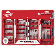 Milwaukee SHOCKWAVE Impact Duty Driver Bit Set (74-Piece)