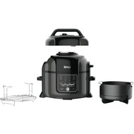Ninja Foodi 6.5 Qt. Black Stainless Electric Pressure Cooker with Tender Crisp Technology