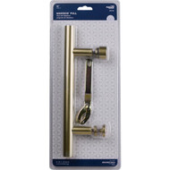 National V1001 12 In. Brushed Gold Madison Interior Barn Door Pull