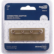 National V980 Brushed Gold Connection Adaptor