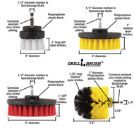 Drillbrush Variety Brush (4 Piece)