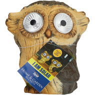 Alpine 6 In. Solar Brown Owl with LED Eyes