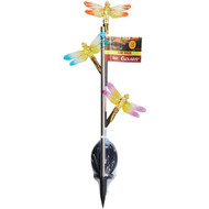 Alpine Plastic Triple Insect 32 In. H. Solar LED Stake Light