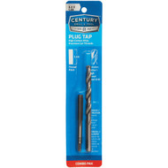 Century Drill & Tool 8 mm x 1.0 Metric Tap & I Letter Drill Bit Combo Pack
