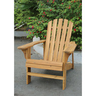 Leigh Country Natural Acacia Wood Adirondack Chair