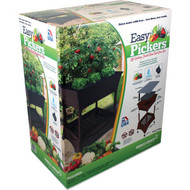 Easy Pickers 24 In. W. x 30 In. H. x 20 In. L. Earth Brown Polyethylene Elevated Garden Kit & Stand