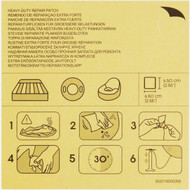 Bestway 2-1/2 In. x 2-1/2 In. Heavy-Duty Repair Patch (10-Pack)