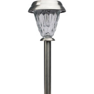 Moonrays Stainless Steel 4 Lm. Solar Path Light with Glass Lens