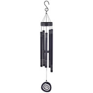Sunset Vista Designs Vista Classics Galaxy 41 In. Black Wind Chime