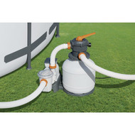 Flowclear 2200 GPH Up to 14 400 Gal. Pool Sand Filter Pump