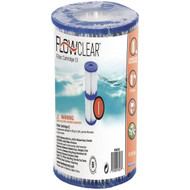 Bestway Flowclear Type I Pool Filter Cartridge (2-Pack)