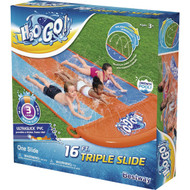 H2OGO! Tsunami Splash Ramp 16 Ft. Triple Water Slide