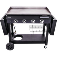 Char-Broil 4-Burner Black 40 000 BTU 778 Sq. In. Outdoor LP Gas Griddle