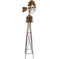 Red Carpet Studios 49.5 In. Rustic Water Tower Windmill