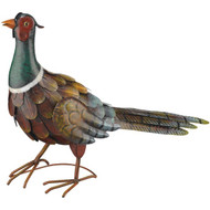 Regal Art & Gift Metal Pheasant Lawn Ornament  Standing Up