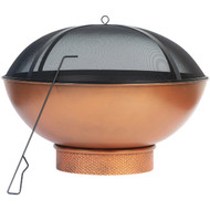 Bond Sterling Oaks Tazon 30.5 In. Round Wood Burning Fire Pit