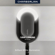Chamberlain 3/4 HP Smartphone-Controlled Ultra-Quiet & Strong Belt Drive Garage Door Opener with Built-In WiFi  Battery Backup and MAX Lifting Power