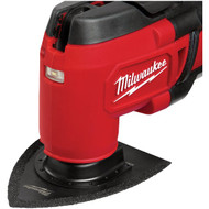 Milwaukee OPEN-LOK 3 In. 2-In-1 Bi-Metal Hybrid Carbide Grit Oscillating Blade