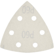 Milwaukee OPEN-LOK 3-1/2 In. 60 Grit Triangle Sandpaper (6-Pack)