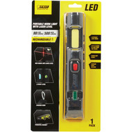 Feit Electric 500 Lm. LED Rechargeable Handheld Work Light with Laser Level