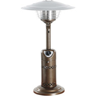 10 000 BTU Bronze Stainless Steel Tabletop Patio Heater