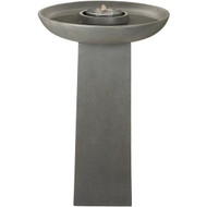 Best Garden 24 In. W. x 36 In. H. 31 In. L. Cement & Resin Bird Bath Fountain