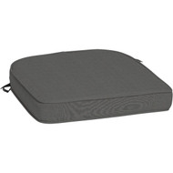 Arden Selections ProFoam 20 In. W. x 3.5 In. H. x 19 In. L. Acrylic Outdoor Wicker Chair Seat Cushion  Slate Gray