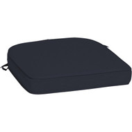 Arden Selections ProFoam 20 In. W. x 3.5 In. H. x 19 In. L. Acrylic Outdoor Wicker Chair Seat Cushion  Classic Navy Blue