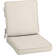 Arden Selections ProFoam 20 In. W. x 3.5 In. H. x 40 In. L. Acrylic Outdoor Dining Chair Cushion  Sand