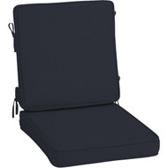 Arden Selections ProFoam 20 In. W. x 3.5 In. H. x 40 In. L. Acrylic Outdoor Dining Chair Cushion  Classic Navy Blue