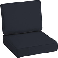 Arden Selections ProFoam 24 In. W. x 6 In. H. x 42 In. L. Acrylic Outdoor Deep Seat Cushion  Classic Navy Blue