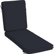 Arden Selections ProFoam 21 In. W. x 3.5 In. H. x 72 In. L. Acrylic Outdoor Chaise Cushion  Classic Navy Blue