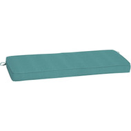 Arden Selections ProFoam 46 In. W. x 3.5 In. H. x 18 In. L. Acrylic Outdoor Bench Cushion  Surf Turquoise