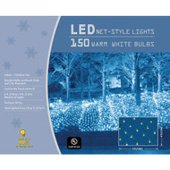 Warm White 150-Bulb LED Net Light Set