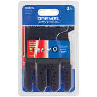 Dremel Universal Wood Fine Cut Oscillating Blade Assortment (3-Piece)
