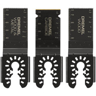 Dremel Universal 1-1/4 In. Multi-Material Oscillating Blade Assortment (3-Piece)