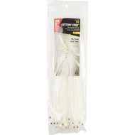 Gardner Bender Cutting Edge 11 In. x 0.169 In. Natural Nylon Self-Cutting Cable Tie (50-Pack)